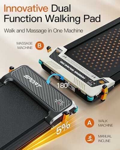 Versatile Walking Pad Treadmill